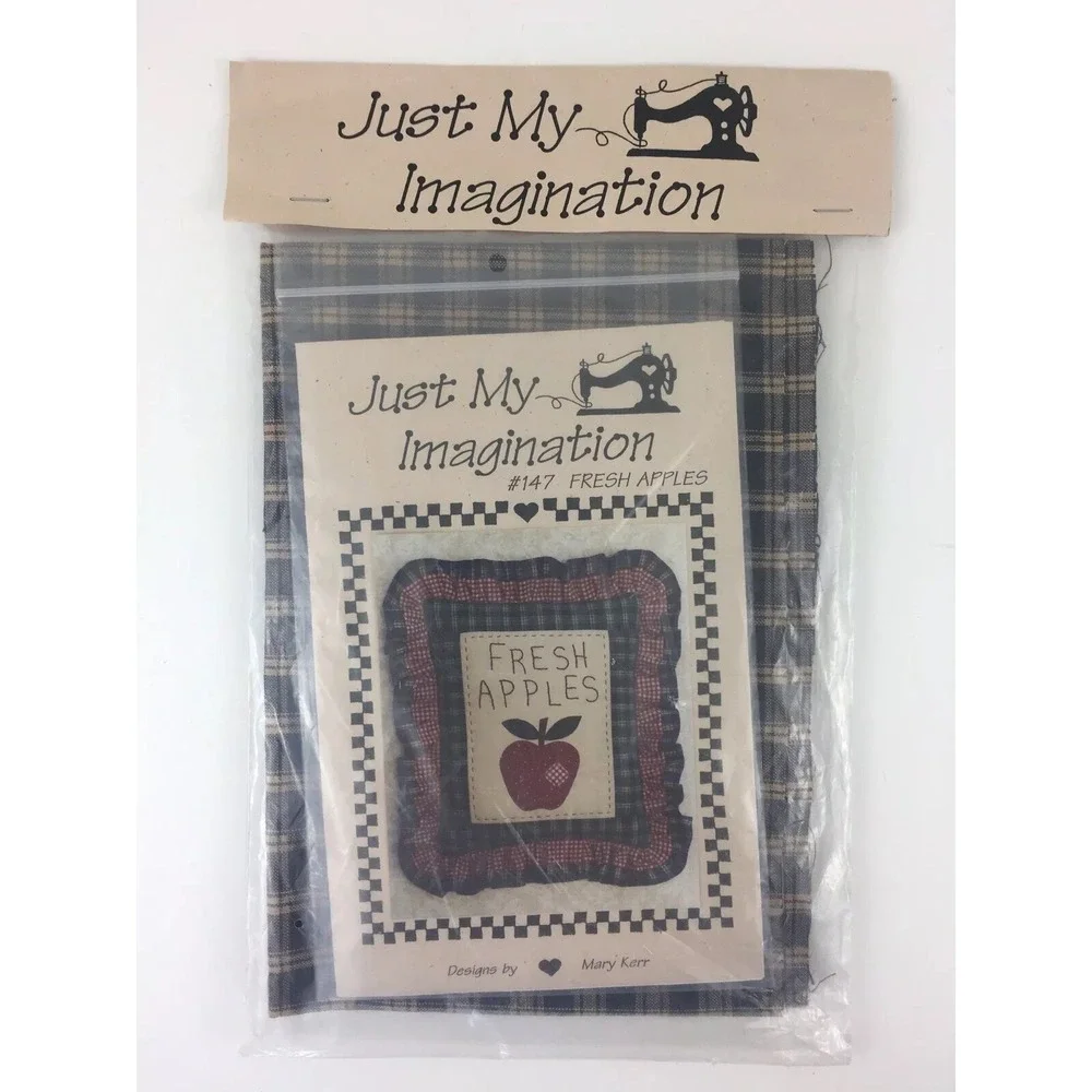 Just My Imagination #147 Fresh Apples Pillow Cushion Case Mary Kerr 12